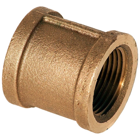 Merit Brass Co 1/2 Lead Free Brass Coupling, FNPT, 125 PSI XNL111-08